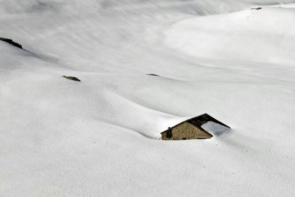 Besneeuwd dak